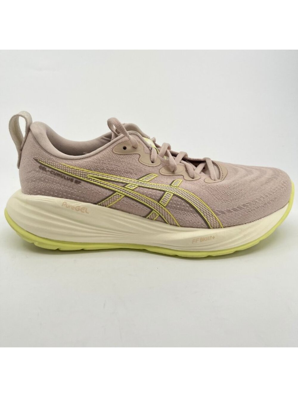 Asics Gel-Cumulus 27 Womens Size 10 Pink Beige Athletic Running Shoes Sneakers